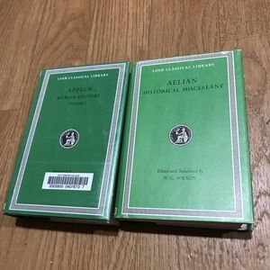 Appian Roman History & Aelian Historical Miscellany Loeb Classical Books